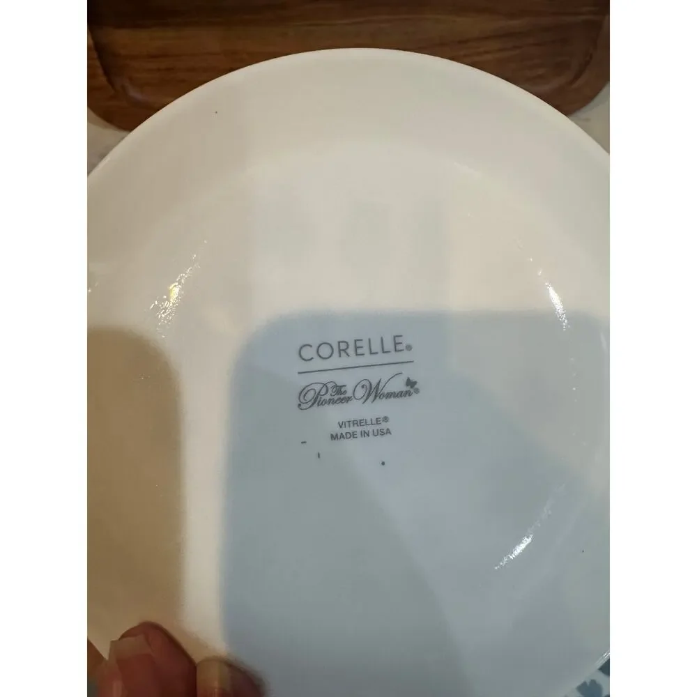 Pioneer Woman Signature Corelle Evie Blue 6.75